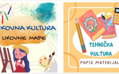 POPIS RADNIH MATERIJALA KOJE RODITELJI TREBAJU NABAVITI ZA UČENIKE OD 5. DO 8. RAZREDA