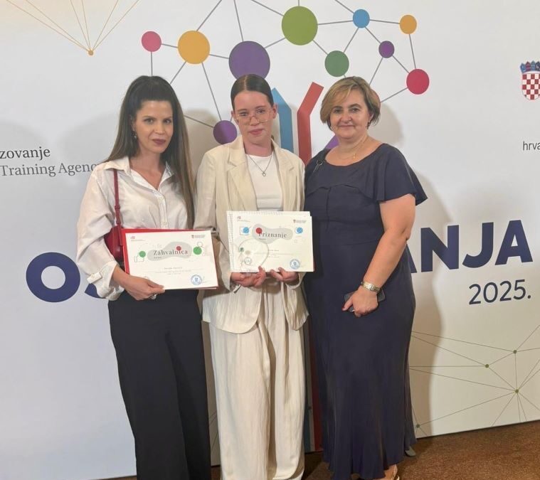 Nina Kevo – prvi Oskar znanja za našu školu