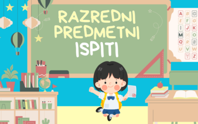 Polaganje razrednoga–predmetnoga (razlikovnoga, dopunskoga) ispita