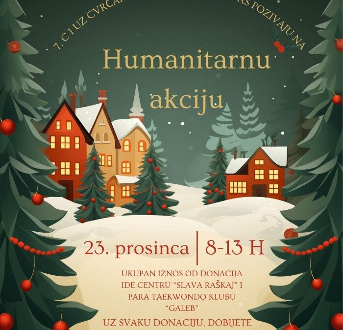 HUMANITARNA AKCIJA U ŠKOLI – 23. prosinca 2025.