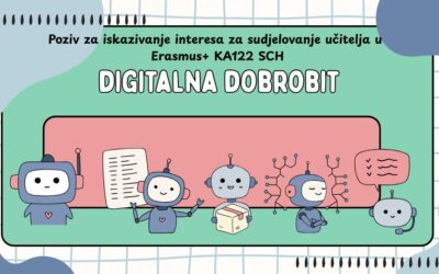 Poziv za sudjelovanje učitelja u Erasmus+ KA122 SCH