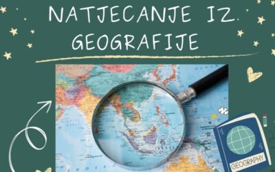 POZIV NA ŽUPANIJSKU RAZINU NATJECANJA IZ GEOGRAFIJE
